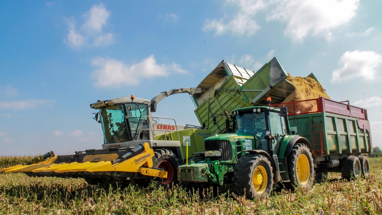 Claas Jaguar 900 Field Shuttle C35-BERGERON-Ensilage 2014-100%John Deere