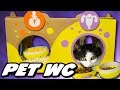 Decorating the Cat Toilet for Easter | DIY Easter Crafts for Kids on Box Yourself