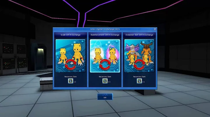Data Exchange [Digimon] ¿Como funciona? Explicacion con Ejemplo Digimon Masters Online DMO GDMO