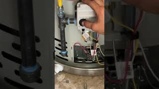 Lighting your pilot light on a Bradford white water heater