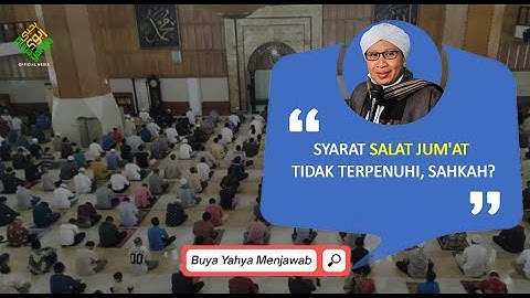 Syarat Salat Jum