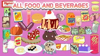 ALL FOOD \& BEVERAGES in Steven Universe\/Steven Universe Future