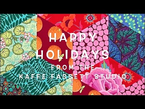 Plums and Ginger - Kaffe Fassett - Quilts in Wales - Pg89-pl