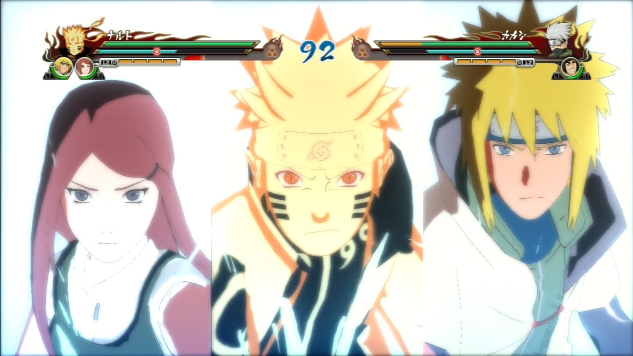 Naruto Ultimate Ninja Storm Revolution - Combo/Tilt Cancel Tutorial -  MINATO 