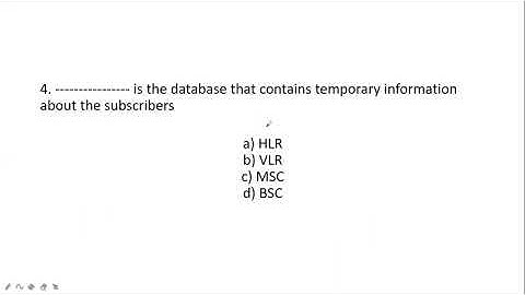 GSM MCQ questions| TRB, Tancet, gate, ECE preparation| #ECETutor