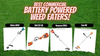 Best Commercial Battery Powered String Trimmers in 2023 by Lawn Growth 5,984 views 10 months ago 5 minutes, 2 seconds