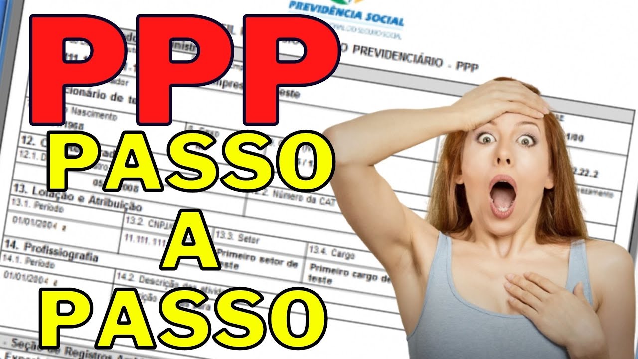  PPP Passo a Passo como preencher um PPP INSS