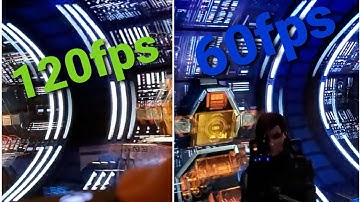 MASS EFFECT Legendary edition | 120fps vs 60fps| Series X vs PS5