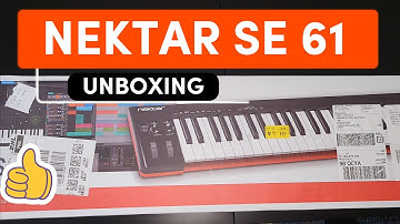 NEKTAR SE 61 Midi Keyboard UNBOXING