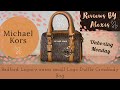 Michael Kors | Bedford Legacy Extra- Small Logo Duffle Crossbody Bag | Unboxing Monday |