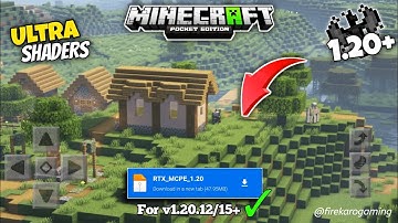 Realistic Shader For MCPE - 1.20.15+ | Render Dragon ( No Clickbait) + Working Shader