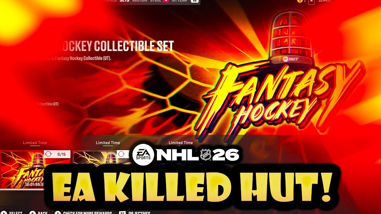 EA только что убила NHL 26 HUT...
