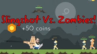 SHOOT THEM! // Slingshot Vs. Zombies screenshot 2