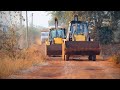 New JCB Backhoe and Kirlosker JCB Backhoe Going Mud loading in Truck