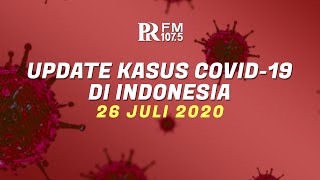 Update Kasus Corona di Indonesia 26 Juli 2020