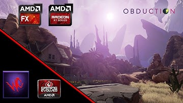 Obduction | AMD Radeon R7 240 2GB DDR3 | Medium Settings | 768p | FPS-Test |.