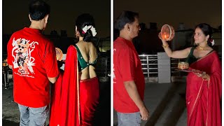 Karva chauth vlog ❤️🎊