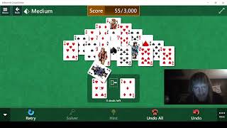 Playing Microsoft Solitaire Collection Part 1967!!!