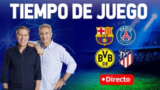 Directo del Barcelona 1-3 PSG y Borussia 4-2 Atleti en Tiempo de Juego COPE