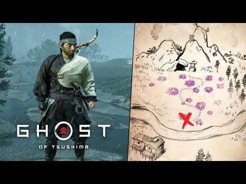 Ghost of Tsushima: найдено СОКРОВИЩЕ! Призрачный РЕДКИЙ доспех (Как и где найти затерянный клад?)