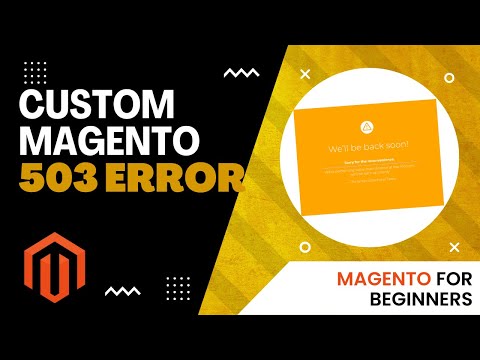 Create a Custom 503 error page in Magento 2