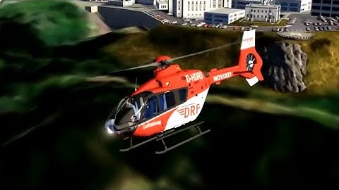 Aerofly FS 2021 - DRF Luftrettung Eurocopter EC-135 T1 helicopter gameplay Sunday 12/26/2021