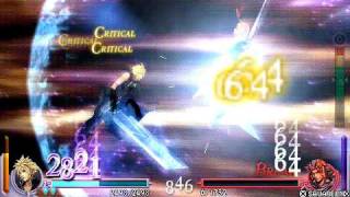 Dissidia Final Fantasy: Cloud vs Firion (English)