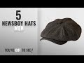 Top 10 newsboy hats men 2018 shelby newsboy grey herringbone cloth cap by gamble  gunn