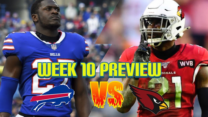 Week 10 Preview and Prediction: Arizona Cardinals vs Buffalo Bills