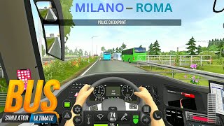 Trip To ITALY 🇮🇹 ( MILANO - ROMA ) Android Gameplay | Bus Simulator Ultimate screenshot 4