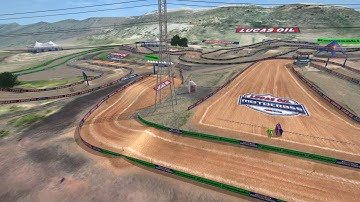2015 Thunder Valley Motocross Animated Track Map