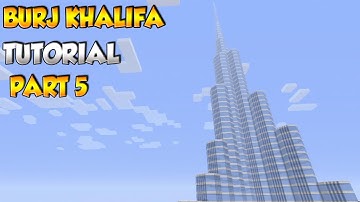 Minecraft Burj Khalifa Tutorial Part 5