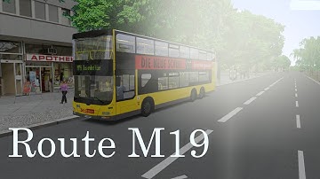 Omsi 2 ( Bus Simulator) - Berlin X10 - Route M19