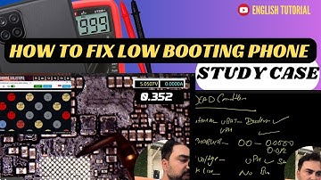 "Low Booting Mobile Repair: How to Fix Dead Phones & Short Circuit | Mobile Repair in English"