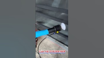 Ra mắt bộ súng phun sơn trục xoay mới, tốc độ phun nhanh, bám sơn góc cực tốt #mayphunsontinhdien