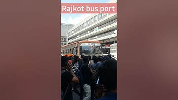 heavy traffic at gsrtc Rajkot bus port 🔥🔥#shorts#youtubeshorts#gsrtc #rajkot