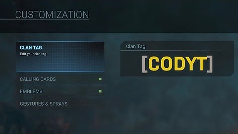 HOW TO GET A GOLD CLAN TAG ON MODERN WARFARE ( SUPER EASY! )