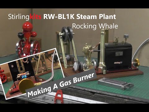 Making Homemade Gas Burner – For The RW-BL1K Rocking Whale Steam Plant — Mr Factotum's Workshop