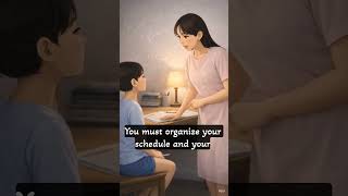 Mother Teaches Daughter the Power of Discipline 💪 | Shadowing practice #english #shadow
