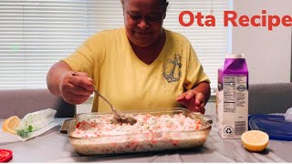 Tongan Tuesday’s! Making Ota (similar to Poké)