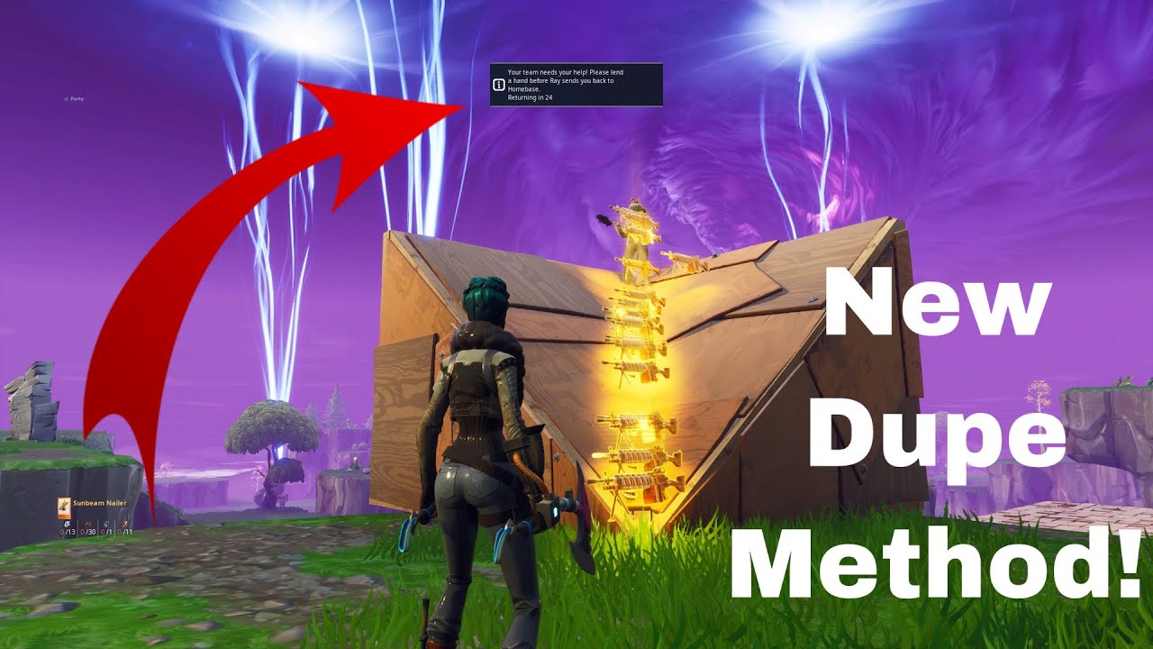 *NEW METHOD* Duplication Glitch! Fortnite Save The World Duplication
