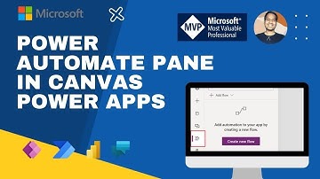 Enable Power Automate pane inside Canvas Power Apps