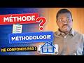 Méthode vs Méthodologie : la différence que 90 % des étudiants ne comprennent pas