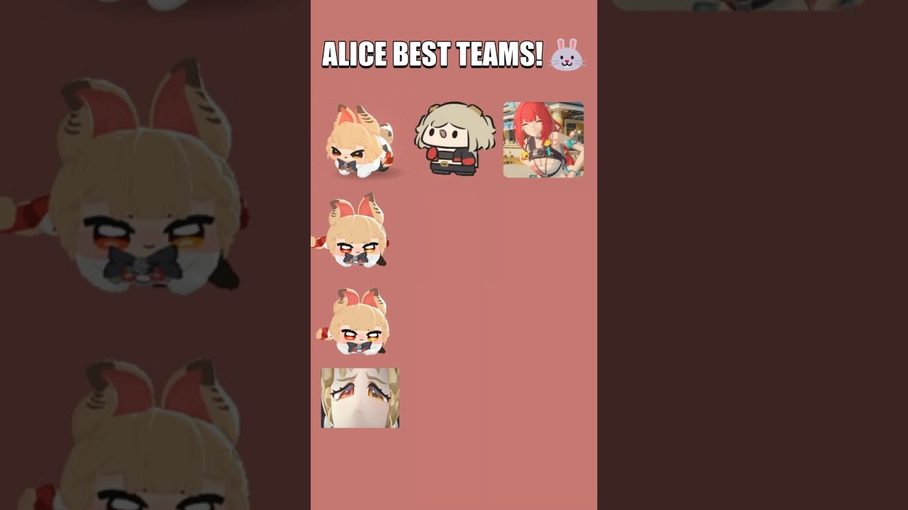 Alice Thymefield Best Teams! 🐰 
