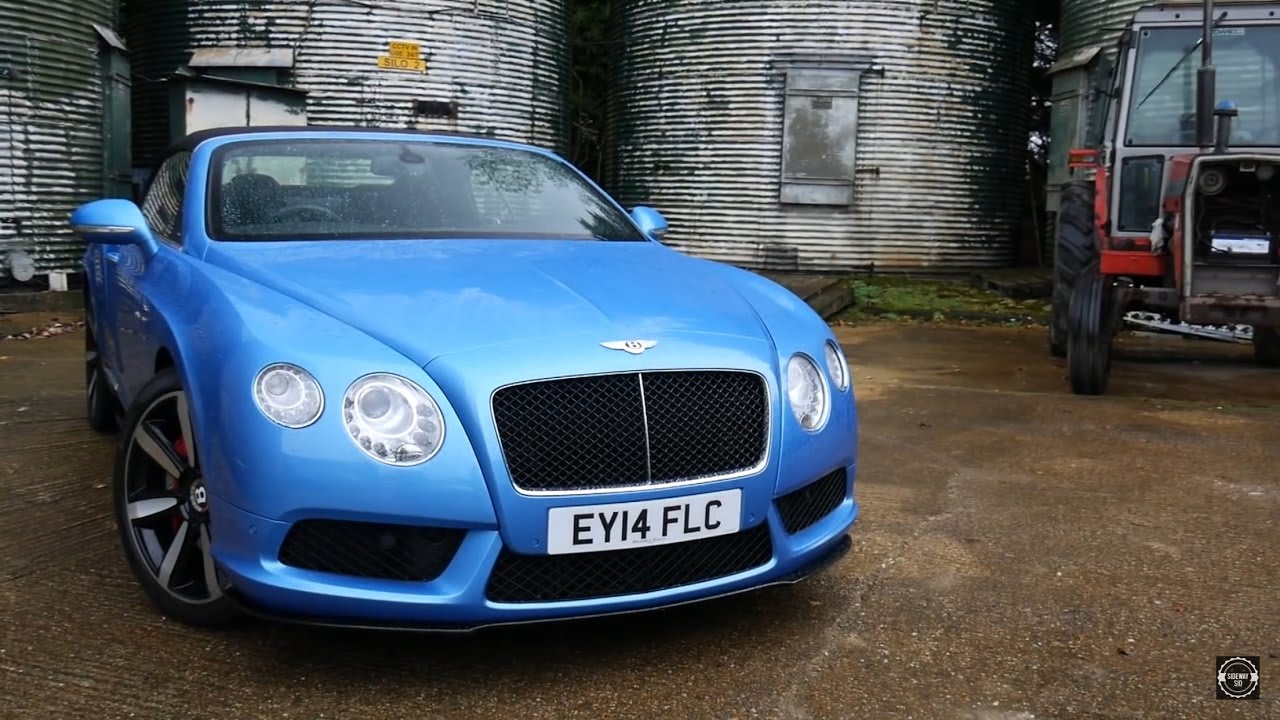 Driving A £130,000 Bentley In The Wet YouTube