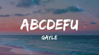 GAYLE  abcdefu (Lyrics) | Mix