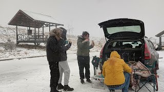 Erci̇yes Sonunda Beyazlara Büründü Karda Sucuk Ekmek Yaptik Erciyes Ski Resort