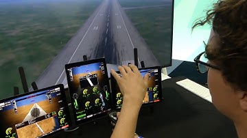 A demo of the Beta eVTOL simulator at AirVenture2019