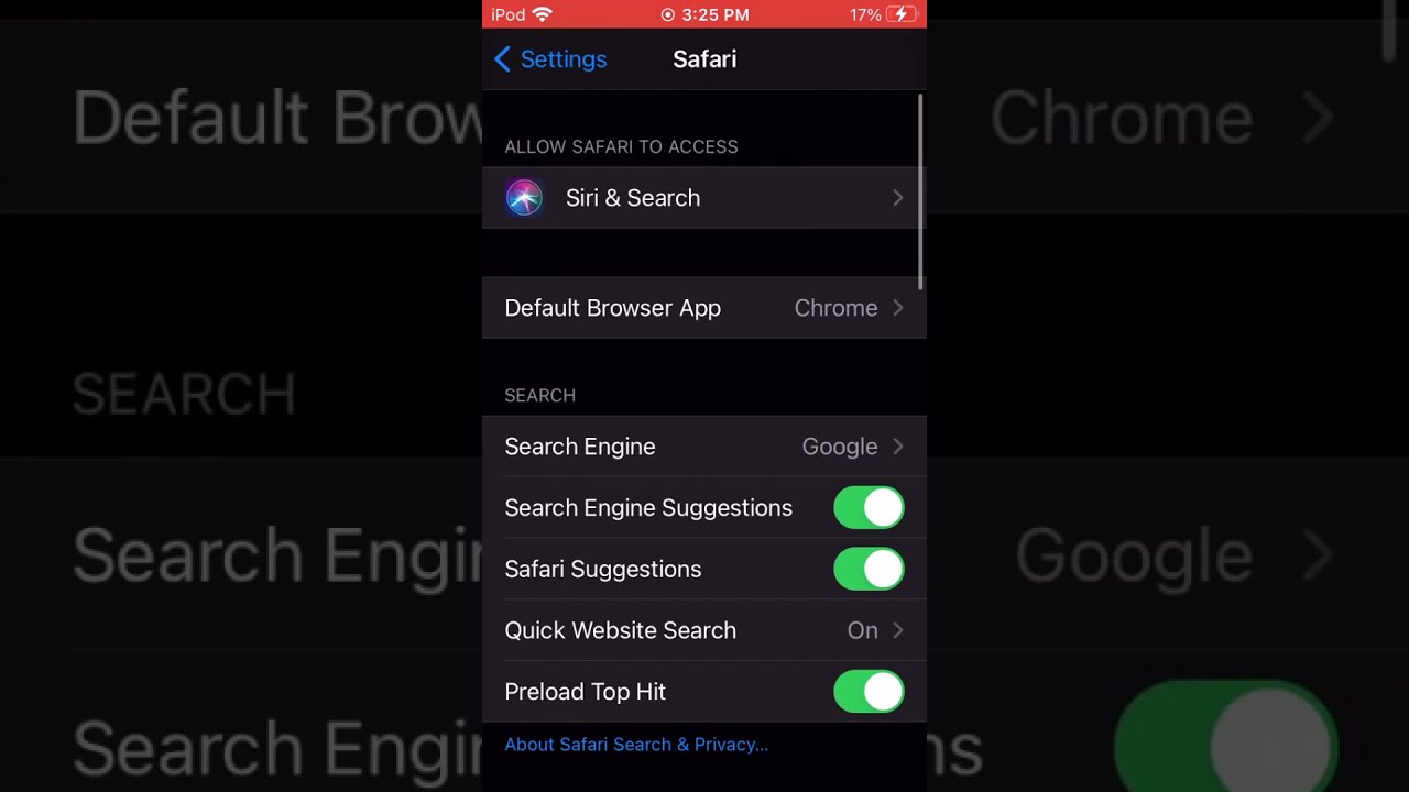 How to set your default browser in iOS 14 #shorts - YouTube