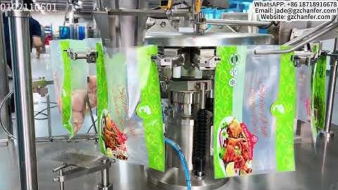 Chicken feed bag packing machine #bagpacking #productionline #factory #packagingmachine 